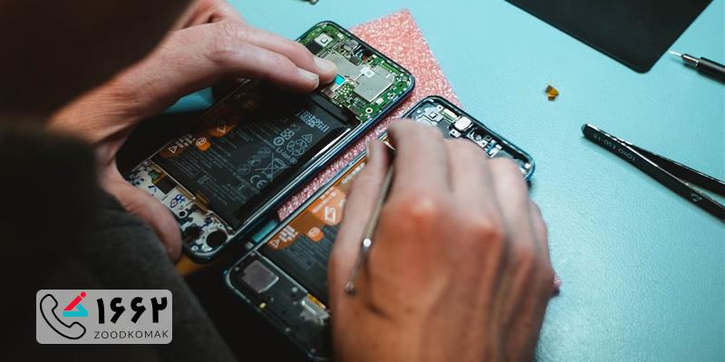 آموزش تعمیر سی پی یو موبایل در تهران